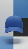 Royal Blue Structured Athletic Cap