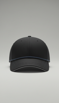 Matte black signature cap